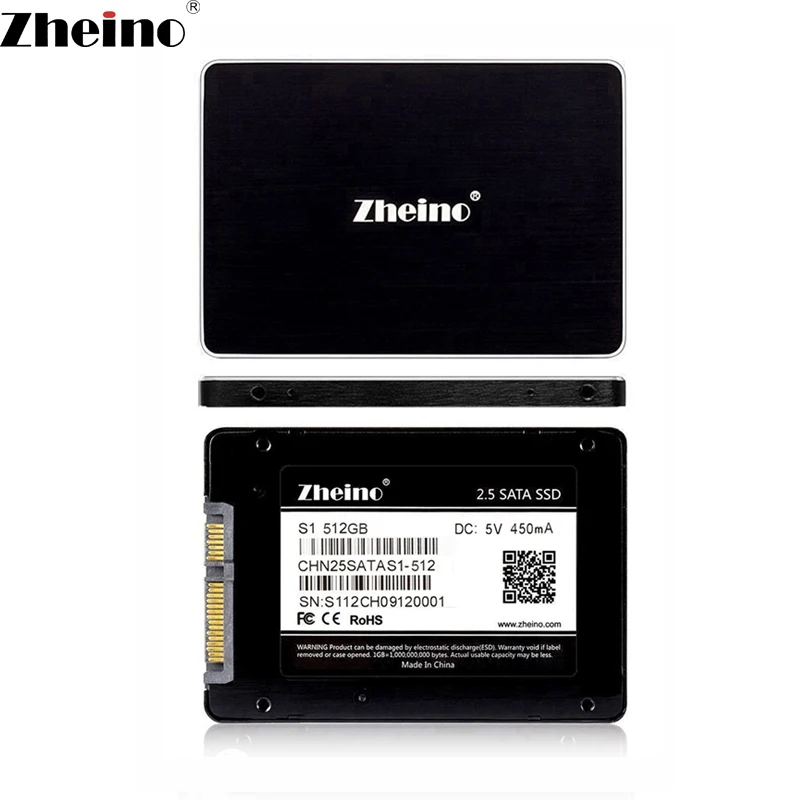 Zheino SSD 512 GB SATAIII 2D MLC SATA3 2 5 дюйма Internal Solid State Drive Металлический корпус 7 мм для