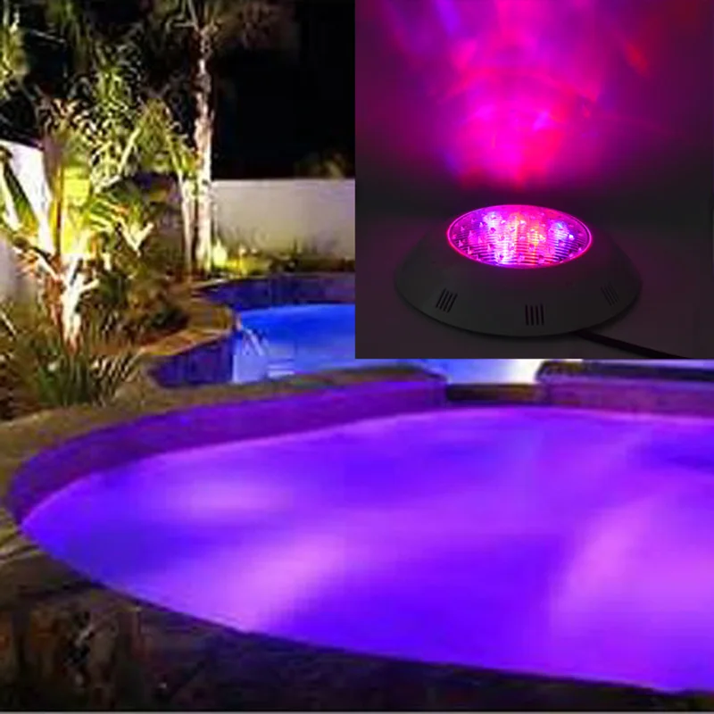 Jiawen 10 unids/lote 9 W 12 W DMX512 RGB Natación llevó luces de la piscina lámpara subacuática Iluminación de exterior luces de estanque llevó piscina lámpara 24 V DC Jiawen 10 unids/lote 9 W 12 W DMX512 RGB Natación llevó luces de la piscina lámpara subacuática Iluminación de exterior luces de estanque llevó piscina lámpara 24 V DC