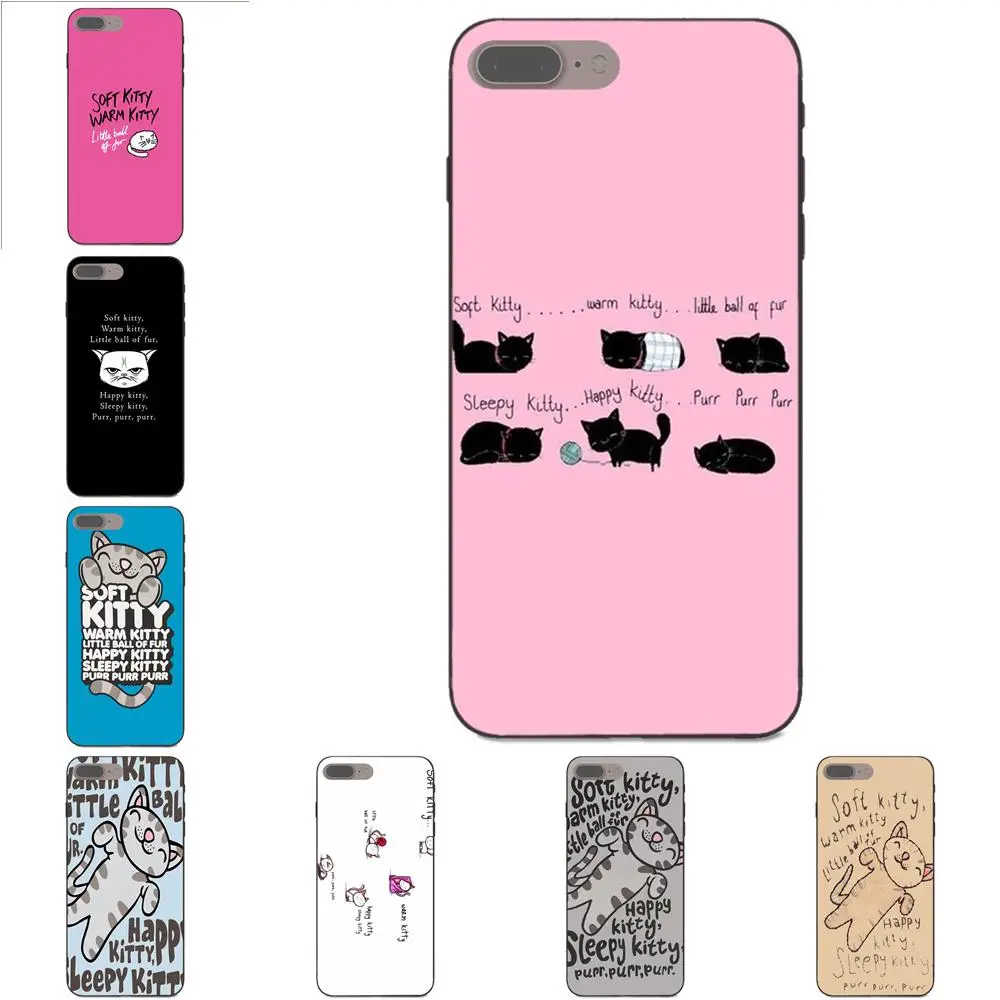 

Cats Soft Kitty Song The Big Bang Theory Soft Bags Cases For Samsung Galaxy A3 A5 A6 A6s A7 A8 A9 Star Plus 2016 2017 2018