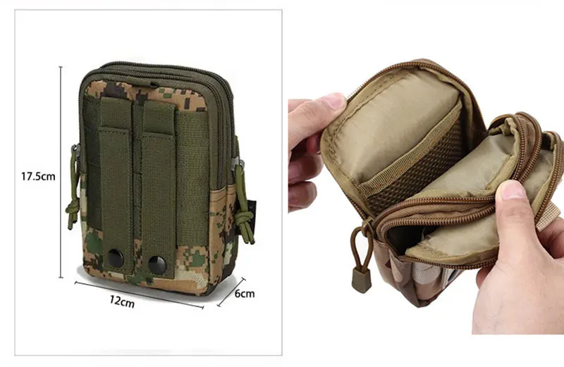 Universal Outdoor Tactical Holster Military Wallet For Multi Phone Model Belt Pouch Holster Bag Pocket Outdoor Army Cover iphone 7 phone cases