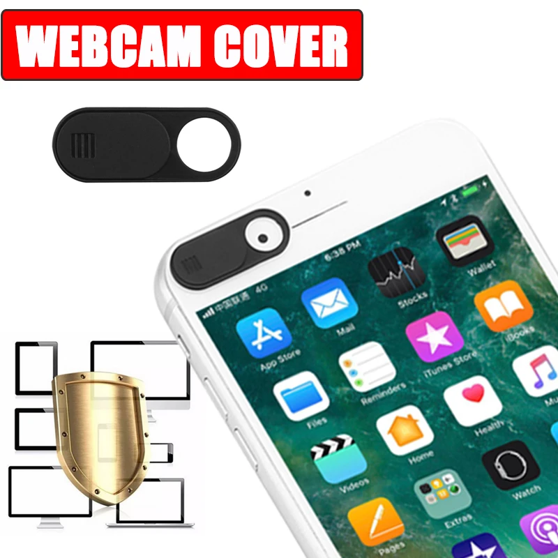 

High Quality WebCam Cover Shutter Magnet Slider Plastic For iPhone Laptop iPad PC Mac Tablet Privacy