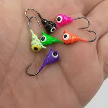 FANTU Ice рыболовные джиг-головки Ant яйцо Форма ведут рыболовный крючок искусственные приманки рыбалка для зимы