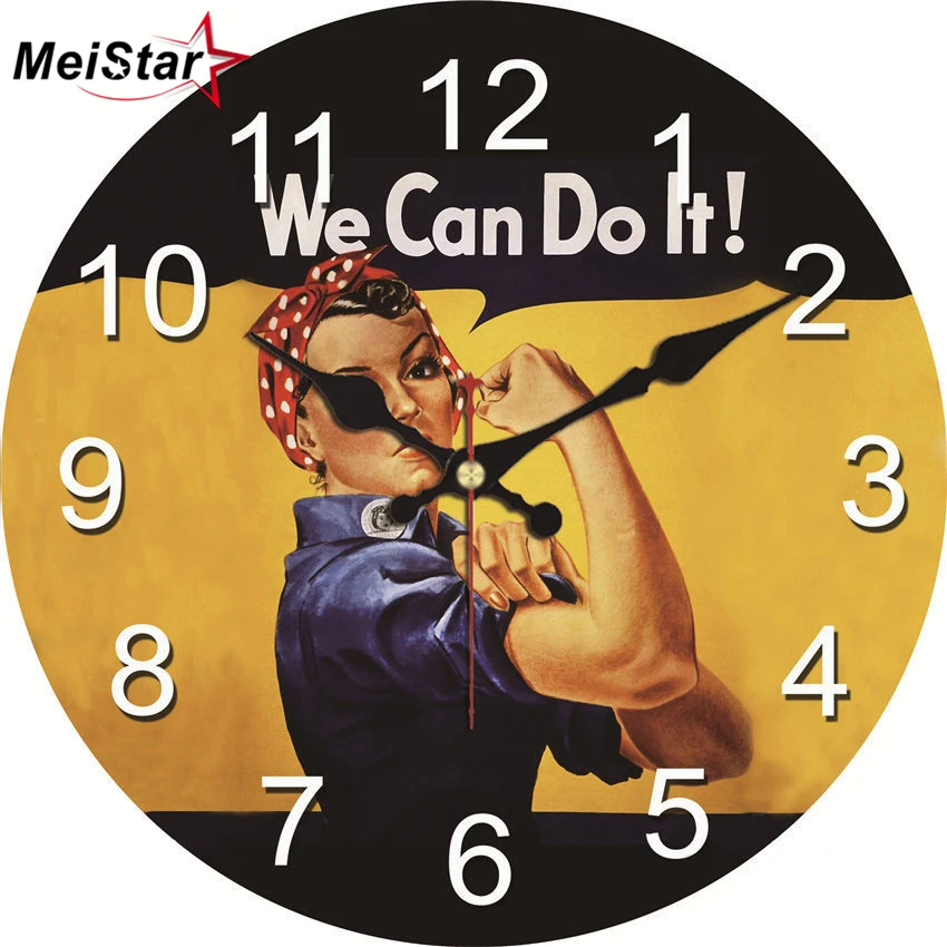 MEISTAR потертые шикарные борющиеся молодые настенные часы Тихая Гостиная Кабинет
