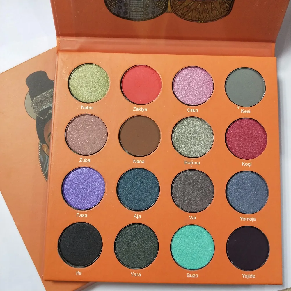 olhos nudes paleta fosco sombra palete brilho