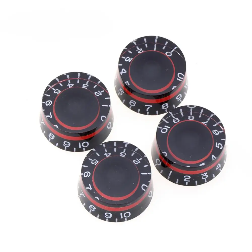 

Musiclily Pro Imperial Inch Size Control Speed Knobs for USA Made Les Paul Style Electric Guitar (Set of 4)