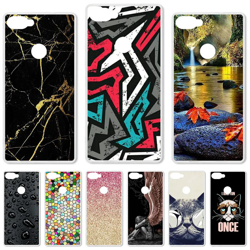 TAOYUNXI لينة TPU حالة ل Vernee مزيج 2 حالات غطاء سيليكون ل Vernee Mix2 6.0 بوصة مرنة DIY رسمت أغطية حماية