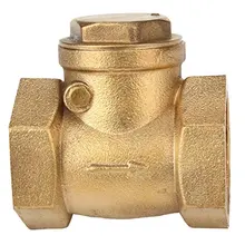 1 дюйм BSPP обратный клапан предотвращения обратного потока воды Золотой DN25
