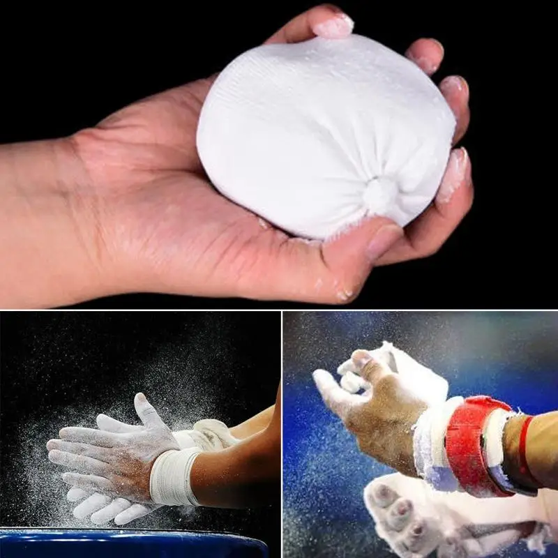 

Weightlifting Anti-skid Powder Gymnastics Climbing Powerlifting Powders Gym Chalk Magnesium Powder Ball Fitness Accessory