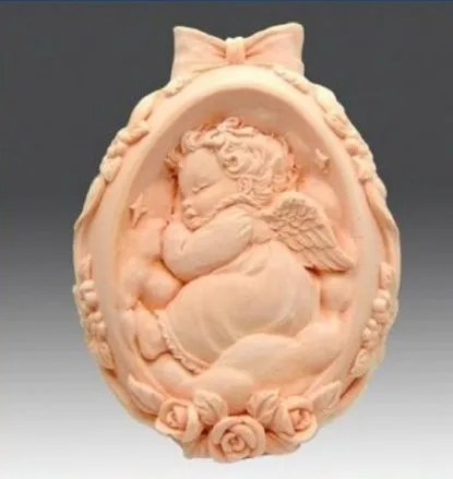 

3D Rose Angel 50018 Craft Art Silicone Soap mold Craft Molds DIY Handmade soap molds