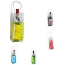 1 шт. быстрого охладитель для вина из ПВХ сумка для Охлаждения пива на открытом воздухе гелевая сумка со льдом для пикника охладитель вина охладители сумка «Холодное сердце» охладитель для бутылок