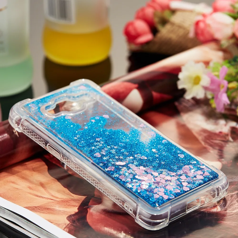 Cases for Galaxy J2 PRIME J3 J5 J7 Quicksand Case Back Cover Anti-knock Samsung |
