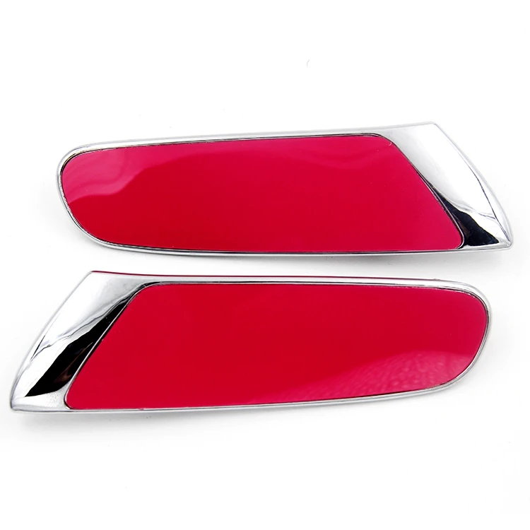 Mini Cooper F55 F56 F57 Side Lamp Cover Rose Red Chrome