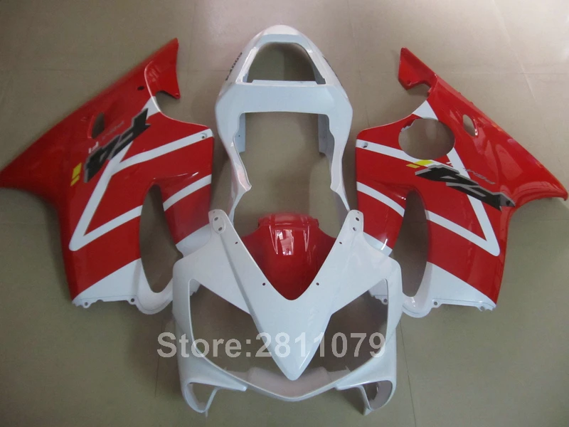 Инъекции мотоцикл обтекатель комплект для Honda CBR600 F4I 01 02 03 красные белые