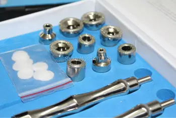 

Free shipping diamond peeling tips and wands head parts for skin care