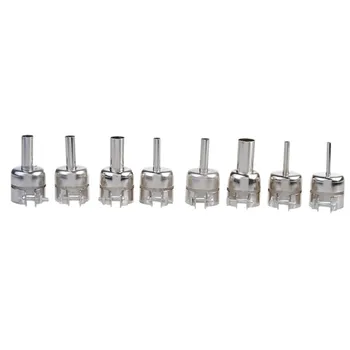 

Hot Sale 8Pcs 850 Series Heat Gun Nozzle Wind Mouth Hot Air Desoldering Station Special Blower Gun Mouth