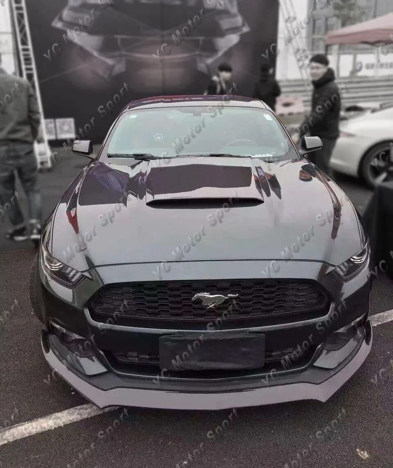2014-2016 Ford Mustang Roush Style Front Lip CF (9)
