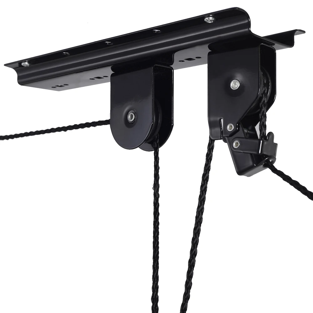 Garasi Pulley Hitam Sepeda Hoist 4