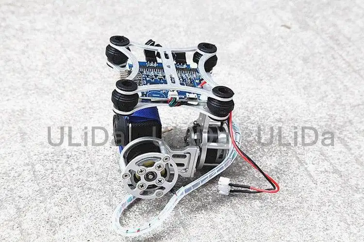 Super Light Metal Aluminum Brushless Gimbal Frame W/ Motor And Controller PTZ For Gopro SJ4000 Camera FPV DJI Phantom QR X350 CX20