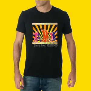 large size Sound Activated equalizer el t shirt with inverter S M L XL XXL XXXL