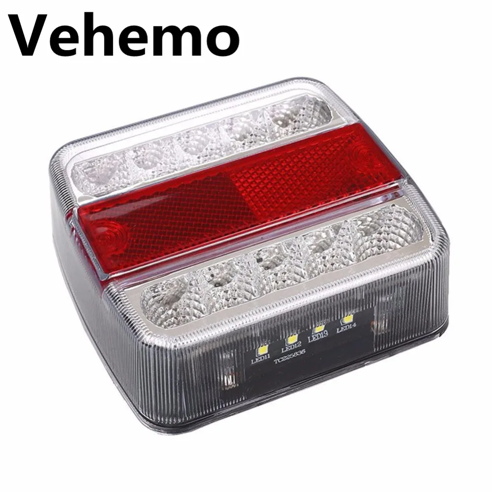 

12V LED Truck Car Trailer Boat Caravan Rear Tail Light Stop Lamp Taillight