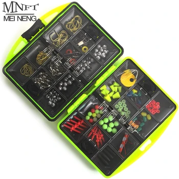 

MNFT 1 Set Rock Fishing Accessories Combo Kit Bite lead Swivels Jig Hooks Stopper Beads Floating etc. Fishing Tool