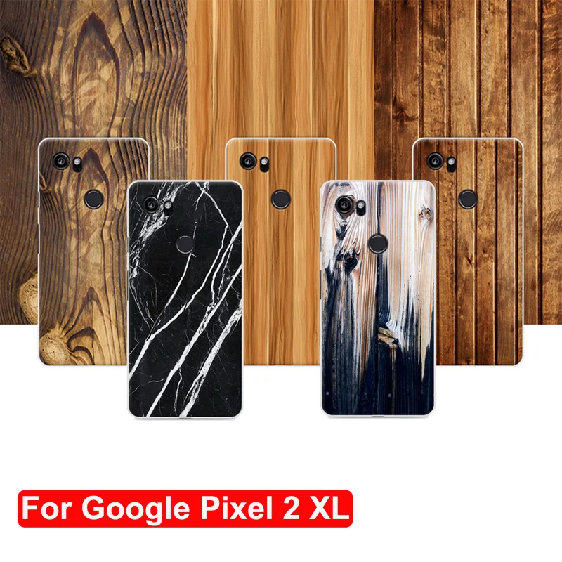 

Pixel2 XL Wood grain stone style Print Case For Google Pixel 2XL Soft Silicone TPU back Cover For Google Pixel 2 XL Phone Cases
