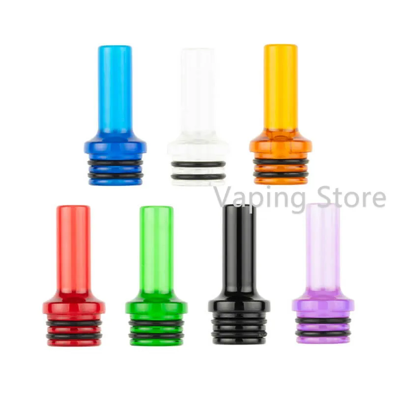 

Innokin Zlide MTL Tank/VooPoo Drag Baby Tank Drip Tip Epoxy Ultem Resin 22mm Long 5.5mm Narrow Bore 510 MTL Drip Tip