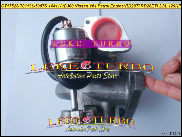 Turbo GT1752S 701196-5007 S 14411-VB300 701196 14411VB300 14411VB301 для NISSAN Y61 патруль 1997-RD28Ti RD28ETI RD28T 2.8L 129HP