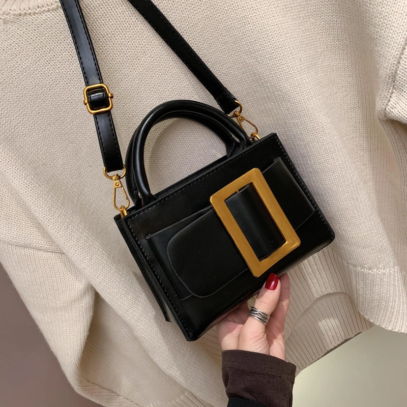 مصمم صغيرة Crossbody أكياس مع حزام مشبك الديكور خمر حقائب يد جلدية والمحافظ الإناث الكتف رسول اليد حقيبة مصمم صغيرة Crossbody أكياس مع حزام مشبك الديكور خمر حقائب يد جلدية والمحافظ الإناث الكتف رسول اليد حقيبة