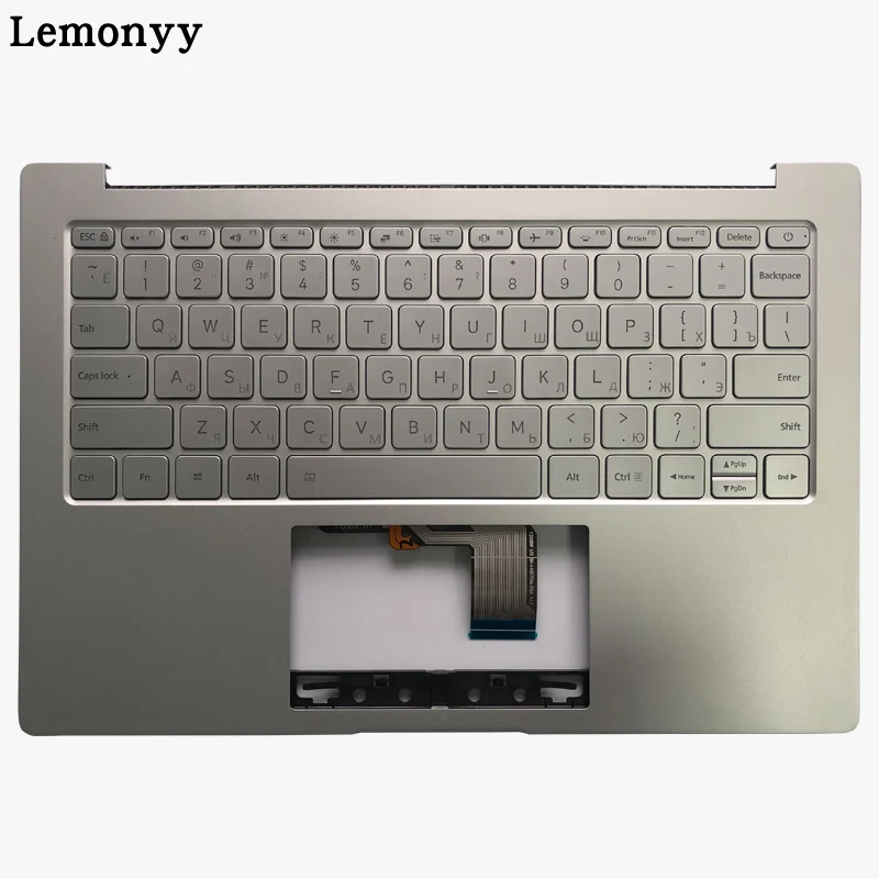  Russian laptop Keyboard for Xiaomi MI Air 13.3 inch 9Z.ND7BW.001 MK10000005761 490.09U07.0D01 Backl