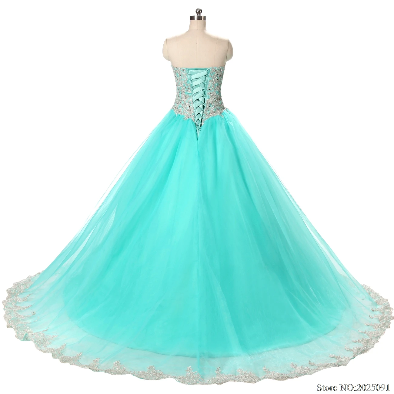 Mint green sweet 16 dress Clearance