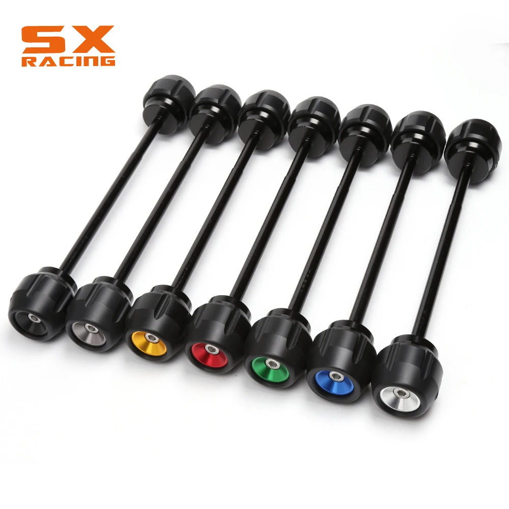 

Motorcycle Modified Front Axle Fork Crash Sliders Wheel Protector Drop Ball Falling Guard For KAWASAKI Z900 2017