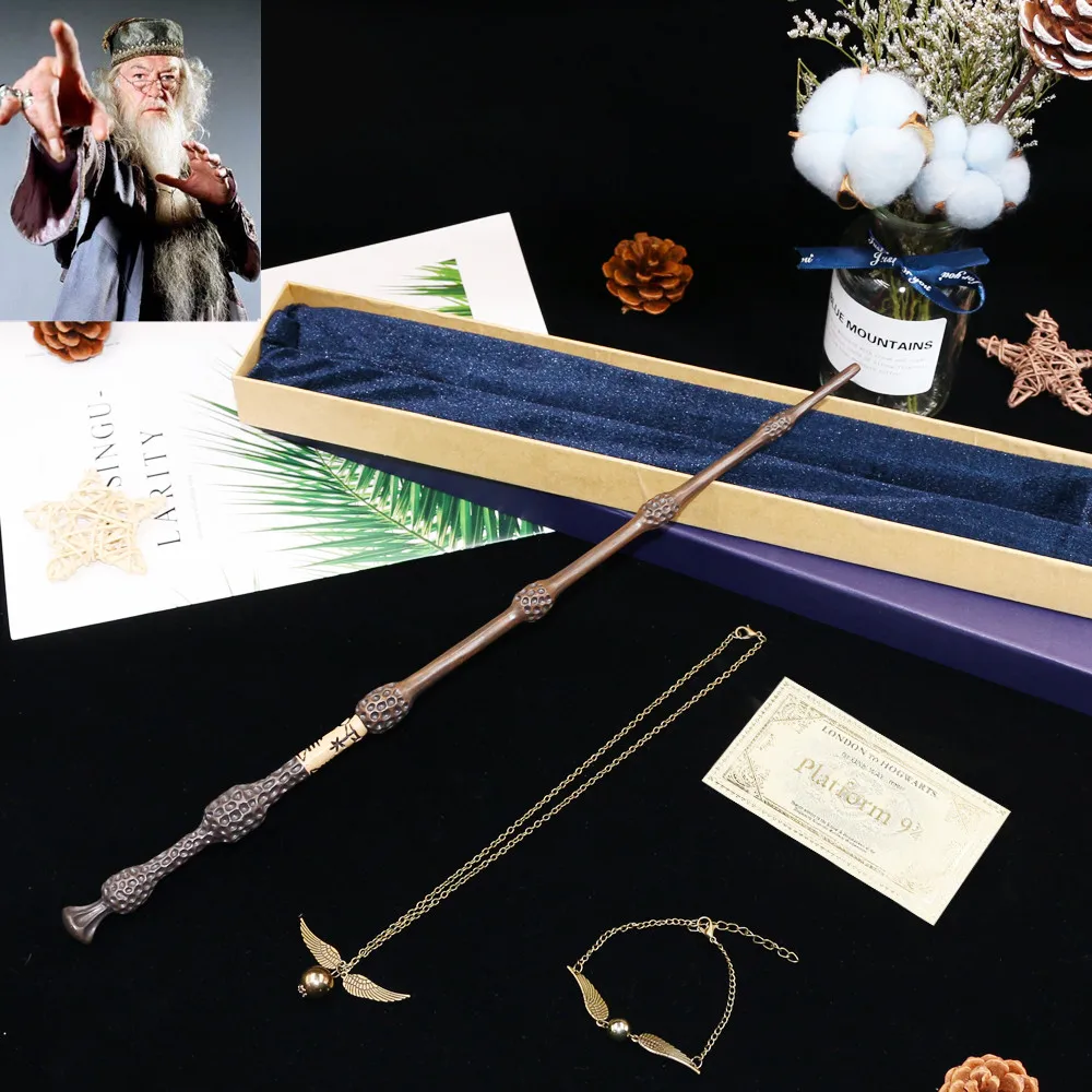 DOOLNNG Metal Core Albus Dumbledore Magic Wand/ Harry Potter Magical