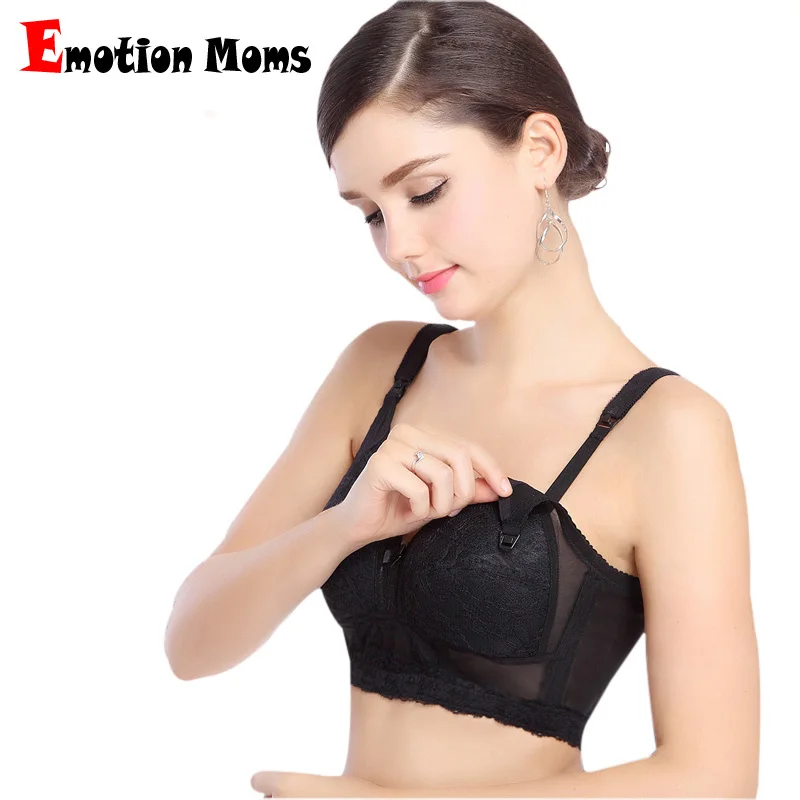 Emotion Moms Free ship superior quality Wireless full cup Cotton Plus