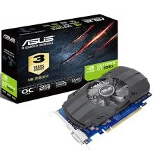 Видеокарты Asus PH-GT1030-O2G 2 ГБ GDDR5 VGA DVI HIDMI D-sud PH-GTX1030-O2G