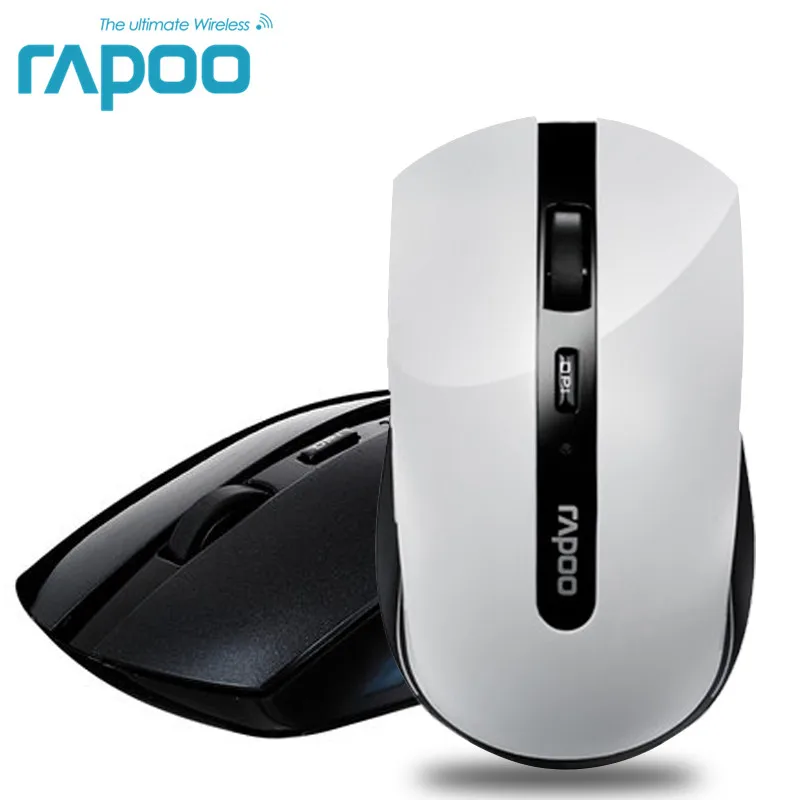 Rapoo 7200P 2,4G Беспроводная оптическая мышь офисные мыши с 1000 dpi для компьютера Windows Macbook Ноутбуки настольные компьютеры Игровые мыши