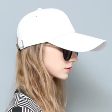 Женская новая Женская бейсбольная кепка, летняя солнцезащитная Кепка для девушек, для улицы, путешествий, отдыха, кепка, козырек, белая, Черная кепка, повседневная Кепка, B-8035
