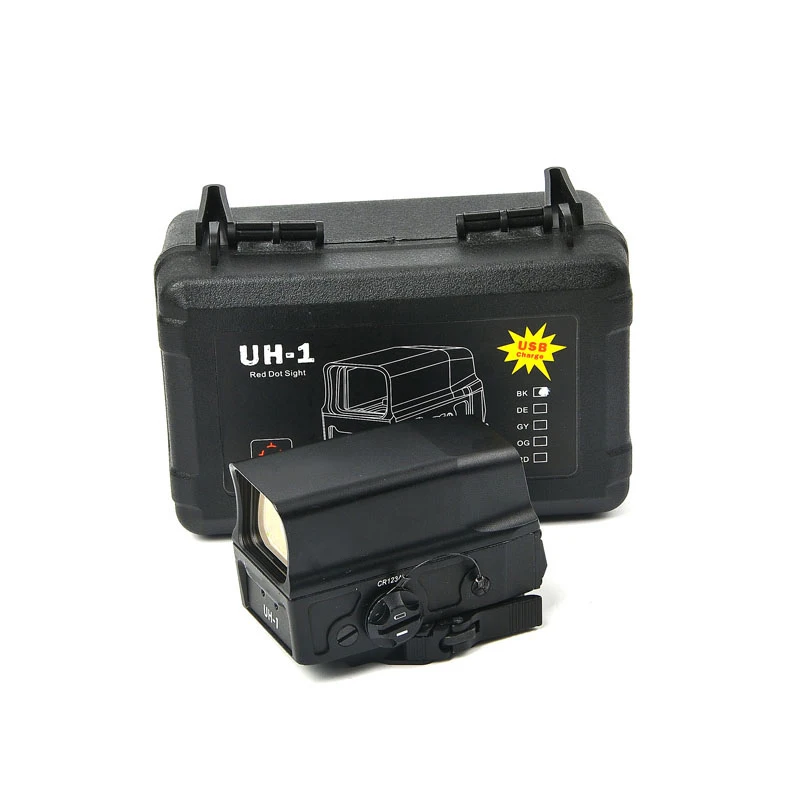 Оптический прицел UH1 Red Dot голографический для охотничьих прицелов 20 мм с USB