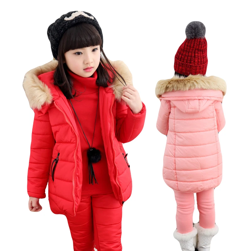 Лидер продаж Осень зима 2020 комплект из 3 предметов для девочек детская одежда