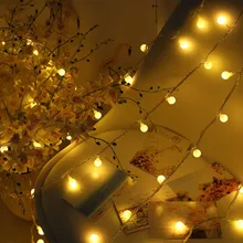 Led ball light string creative Christmas lights indoor decoration wedding lights curtain lights