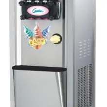 Коммерческий два и один витой 38L мягкий торговый автомат для мороженого с ролики автоматическое мороженое производитель завод