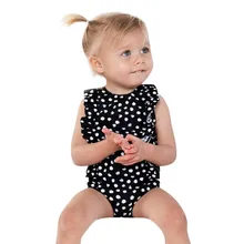 Лидер продаж, летние купальники для девочек с оборками, в горошек, бикини, повседневный пляжный купальник с перекрестной спинкой, с рюшами, Maillot De Bain Enfant Fille