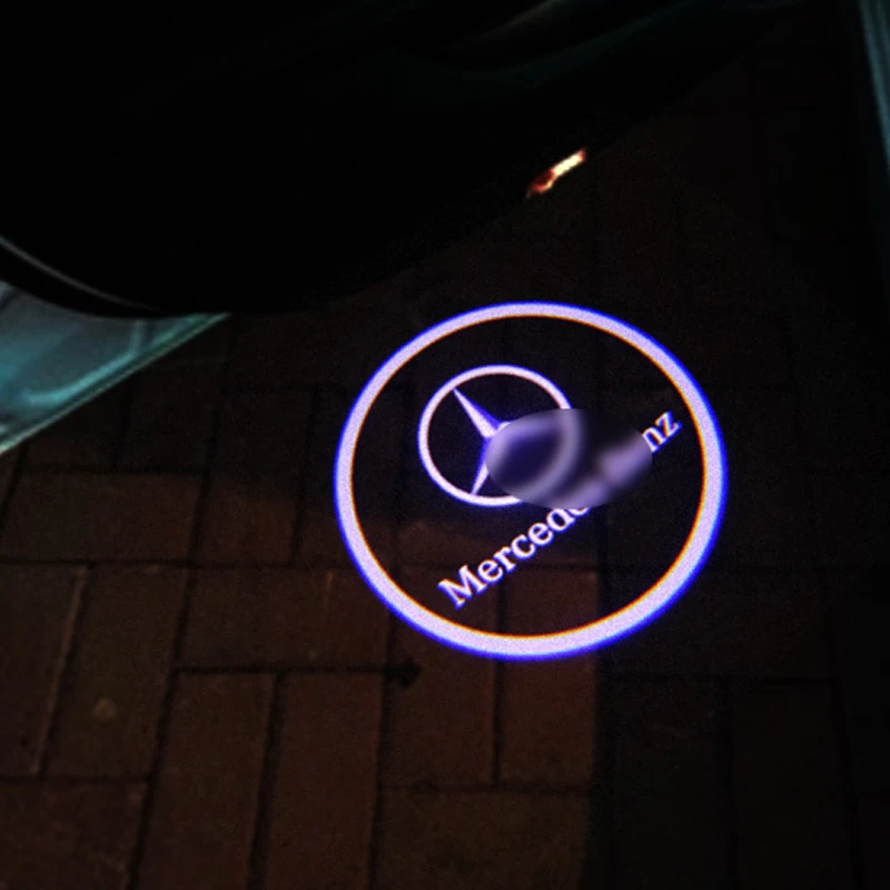 2Pcs LED Car Door Laser Projector Logo Welcome Shadow Lamp For Mercedes/Benz W212 W176 4MATIC A E B C ML GL Class 2Pcs LED Car Door Laser Projector Logo Welcome Shadow Lamp For Mercedes/Benz W212 W176 4MATIC A E B C ML GL Class