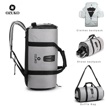 OZUKO брендовый рюкзак для ручной клади, рюкзак для хранения, рюкзак для багажа с отделением для обуви