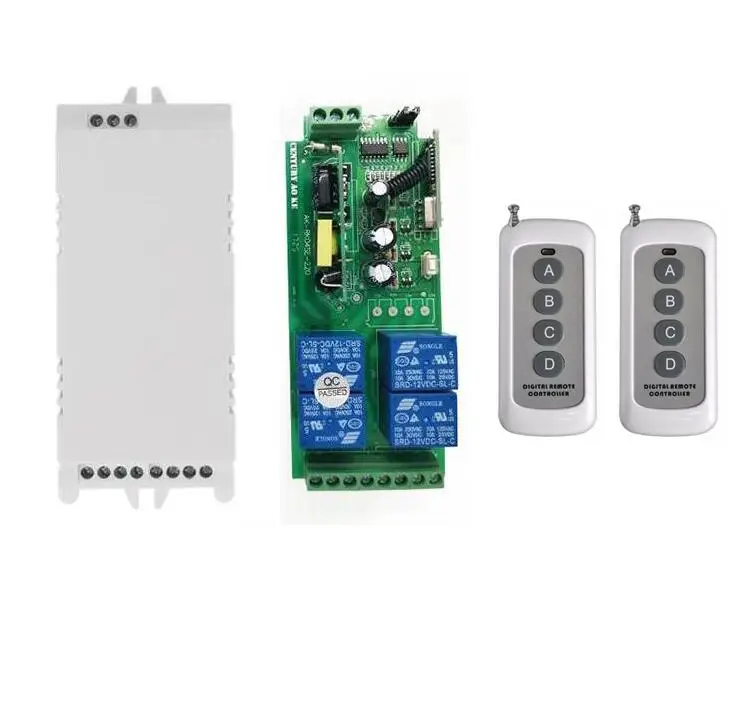 best 10A AC85v250V 110V 230V 4CH Wireless Remote Control Switches 220V