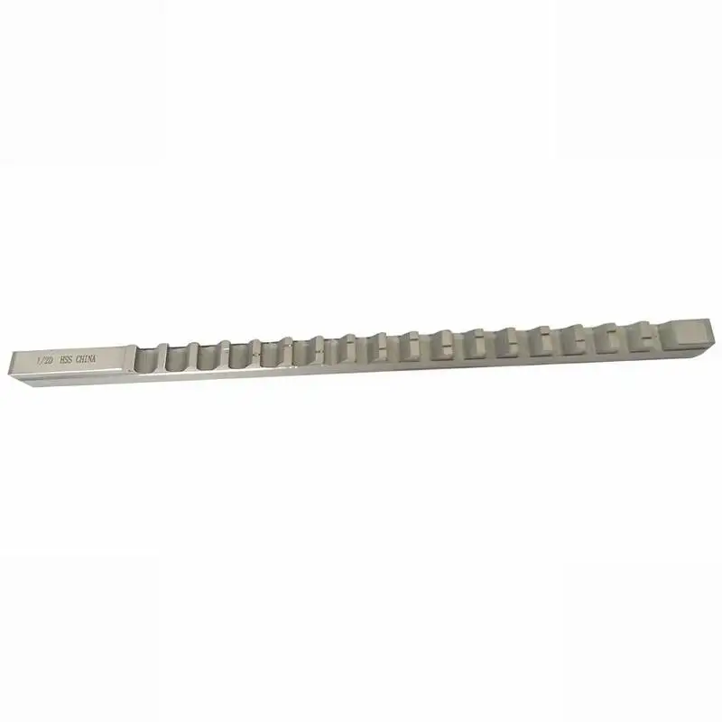 

1/2 D Push-Type Keyway Broach Inch Sized HSS Cutting Tool for CNC Machine