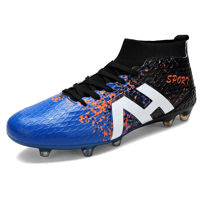 HUMTTO Big Size 34-45 Soccer Shoes Men Football Boots Outdoor Male Soccer Boots Boys Cleats Sneakers Training Chuteira Futebol