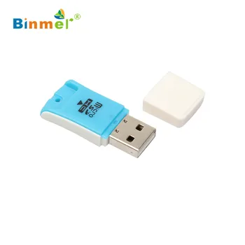 

ECOSIN2 Card Reader High Speed Mini USB 2.0 Micro SD TF T-Flash Memory Card Reader Adapter April11