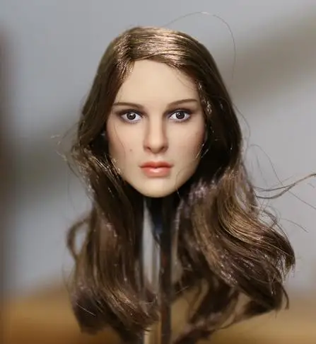 

1/6 весы женской фигуры Кукла аксессуар для headsculpt форме головы резной для 12 "фигурка героя кукла. В комплект не входят тела; Одежда для детей