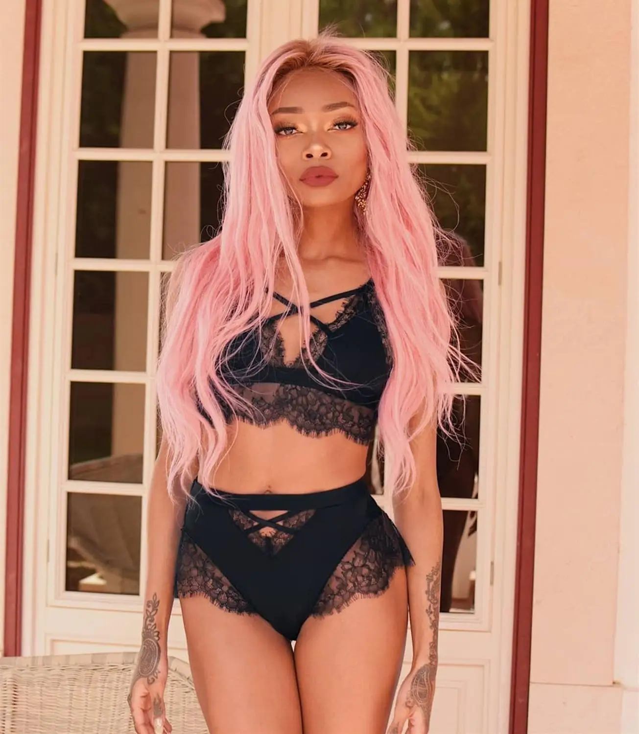 

2019 New Sexy Summer Bikini sets Women's Lingerie Strappy Bralette Hot Sales Summer Bikini Set Strappy Big Size Bra & Brief Sets